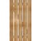 Ekena Millwork Spaced Board-n-Batten Shutters w/Z-Bar, Rough Sawn Western Red Cedar, 28 7/8W x 54H, PR RBS06Z29X054RWR - alternate 5
